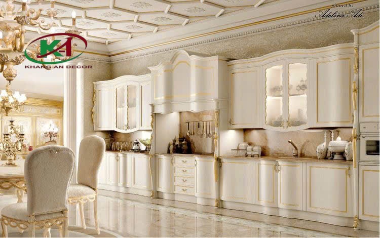Tủ bếp cổ điển